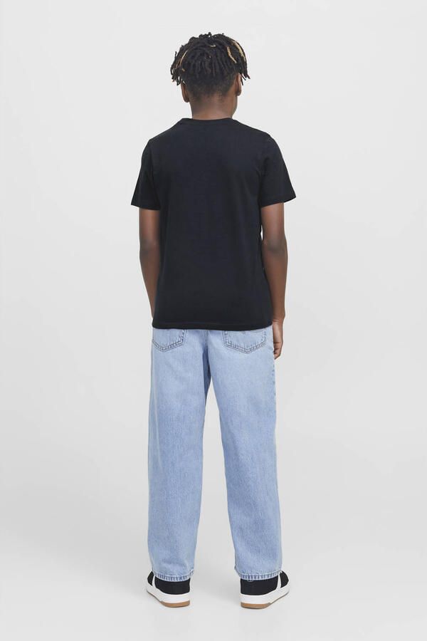 Jack & Jones Junior Shirt met ronde hals JJEBRYAN CORP LOGO TEE SS O-NECK JNR