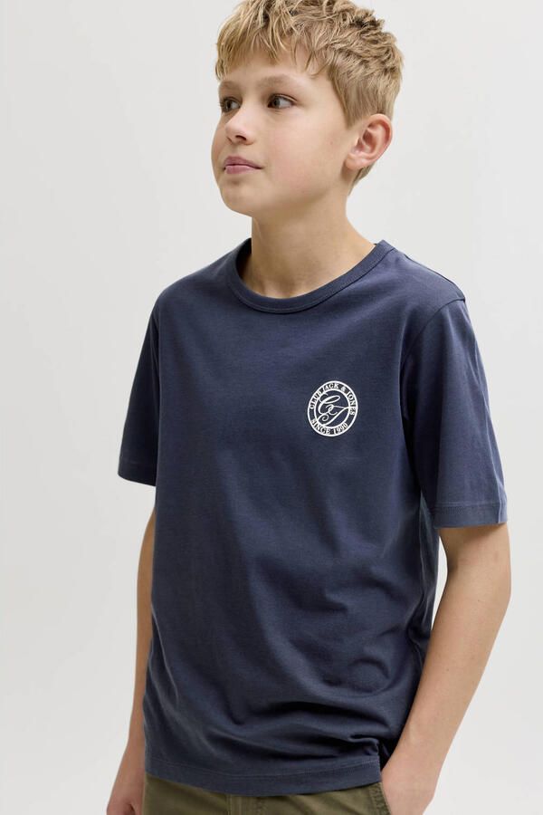 JACK & JONES JUNIOR T-shirt donkerblauw