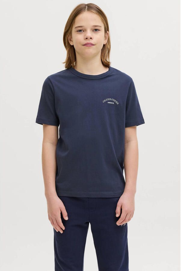 JACK & JONES JUNIOR T-shirt donkerblauw