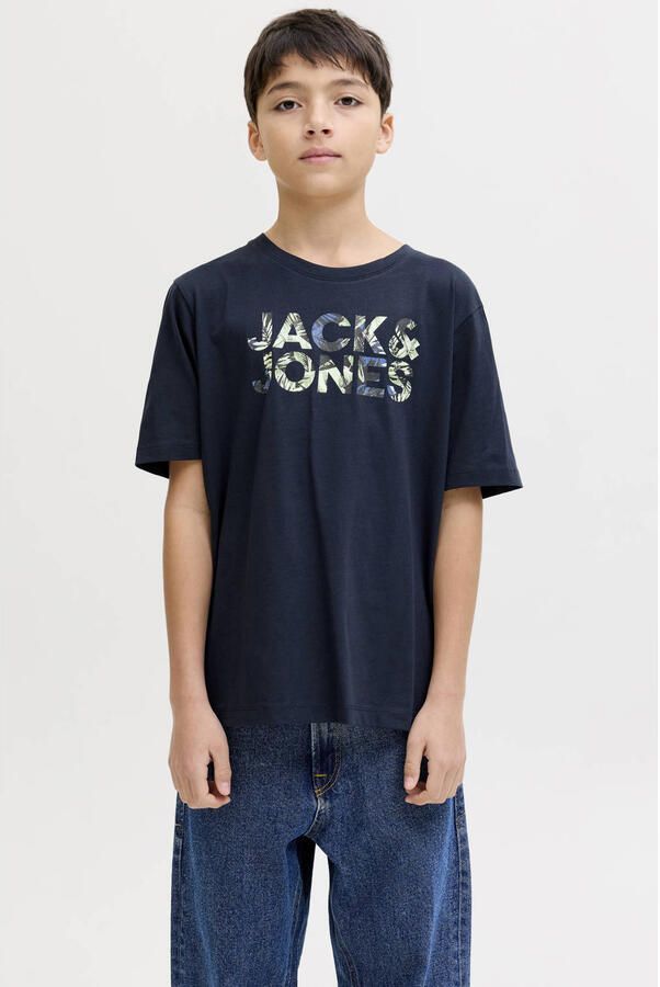 JACK & JONES JUNIOR T-shirt donkerblauw