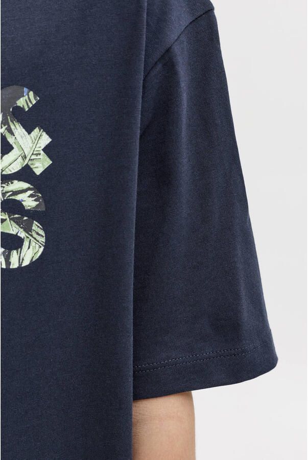 JACK & JONES JUNIOR T-shirt donkerblauw - Foto 3