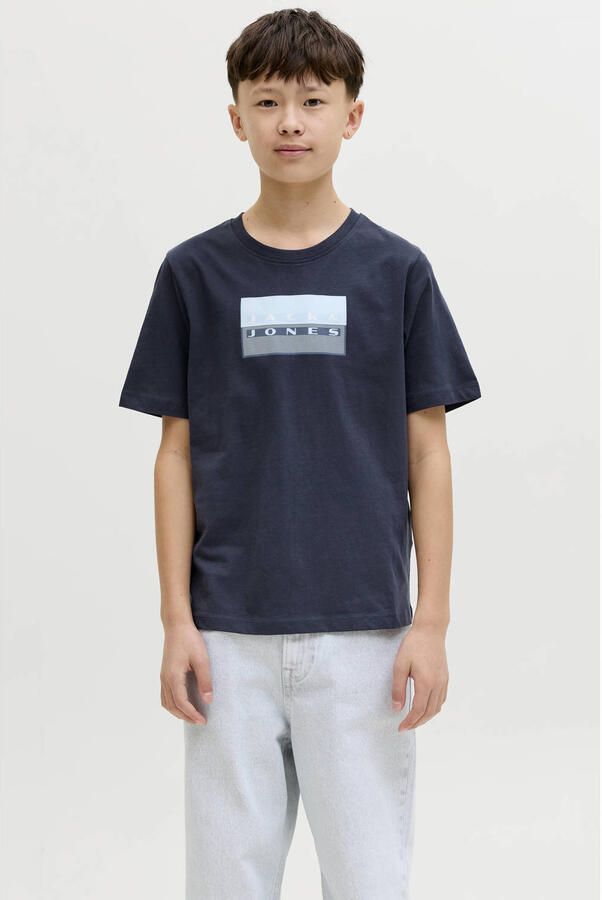 JACK & JONES JUNIOR T-shirt donkerblauw