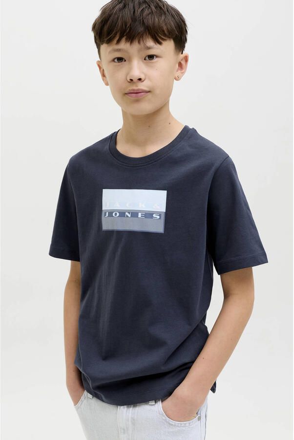 JACK & JONES JUNIOR T-shirt donkerblauw - Foto 2