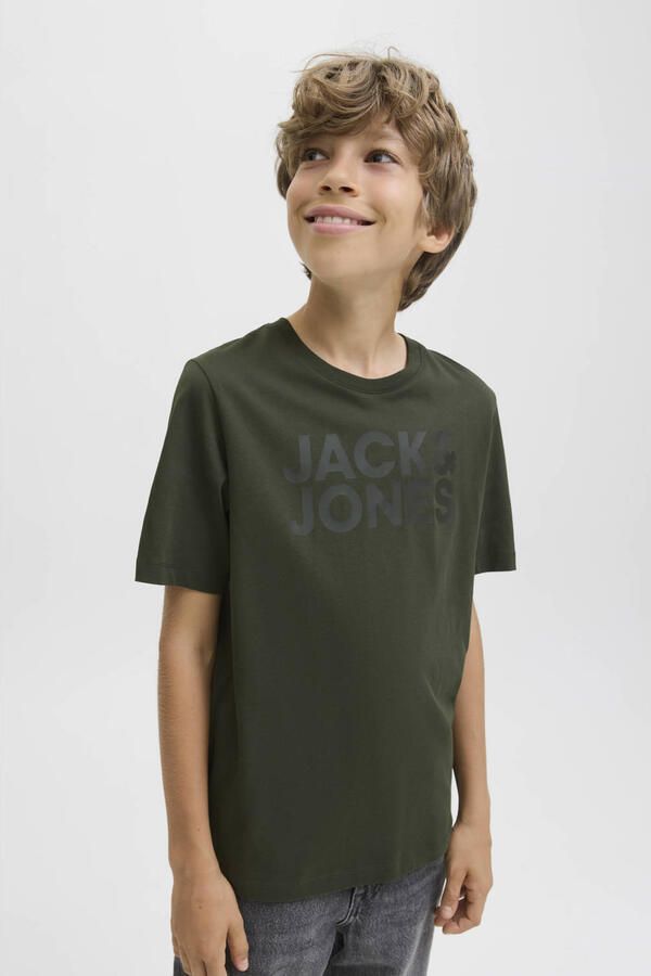 Jack & Jones Junior Shirt met ronde hals JJECORP stijlvol ademend onderhoudsvriendelijk