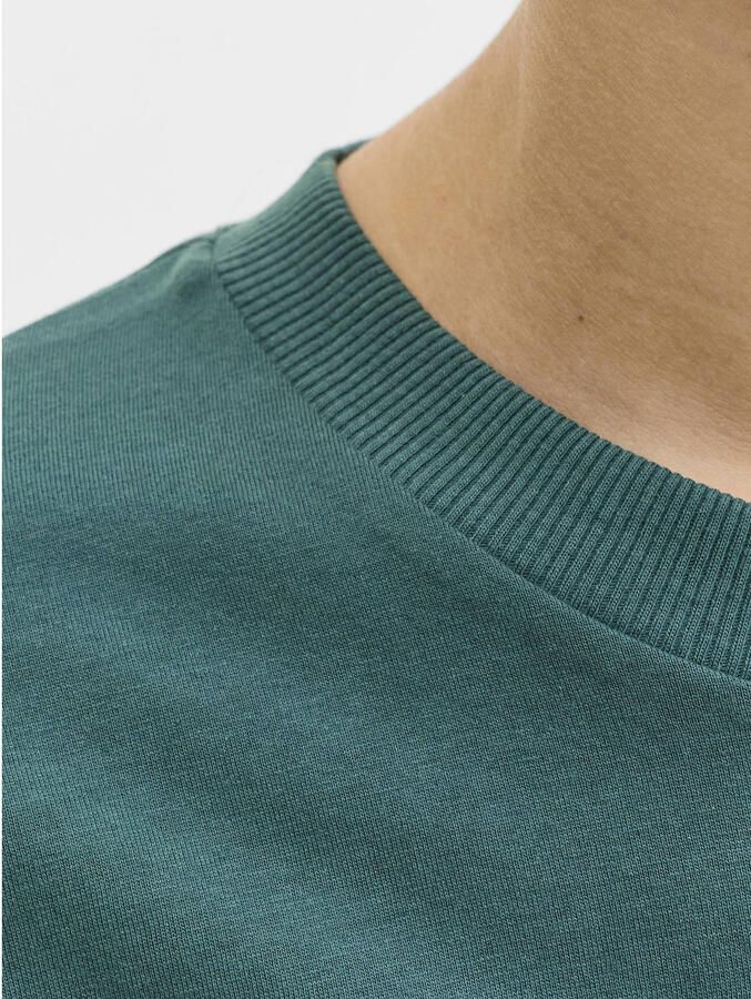 JACK & JONES JUNIOR T-shirt donkergroen - Foto 2