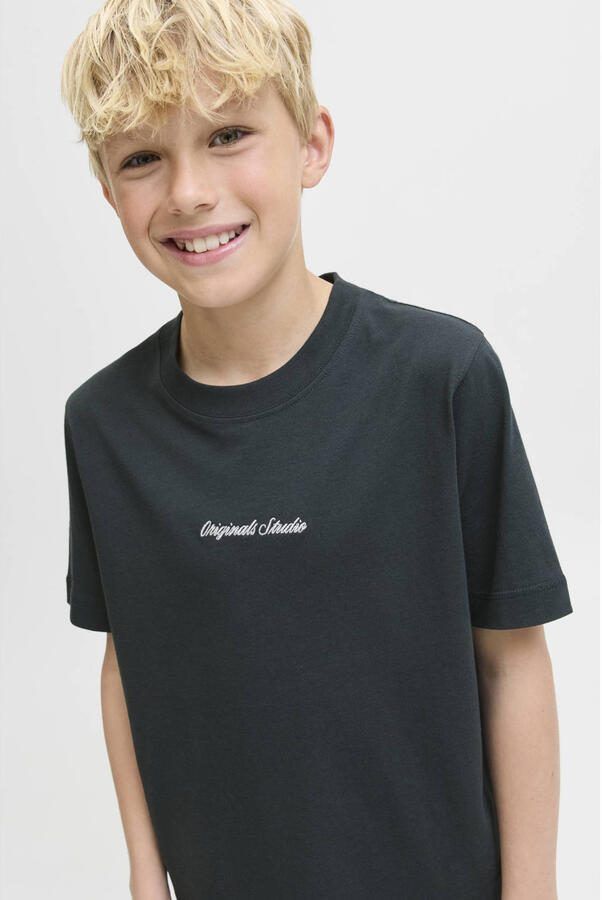 Jack & Jones Junior T-shirt JORNORREBRO EMB TEE SS CN NOOS JNR