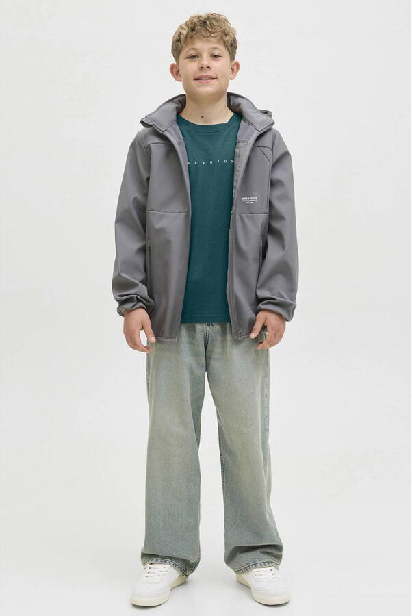 JACK & JONES JUNIOR T-shirt donkergroen - Foto 3