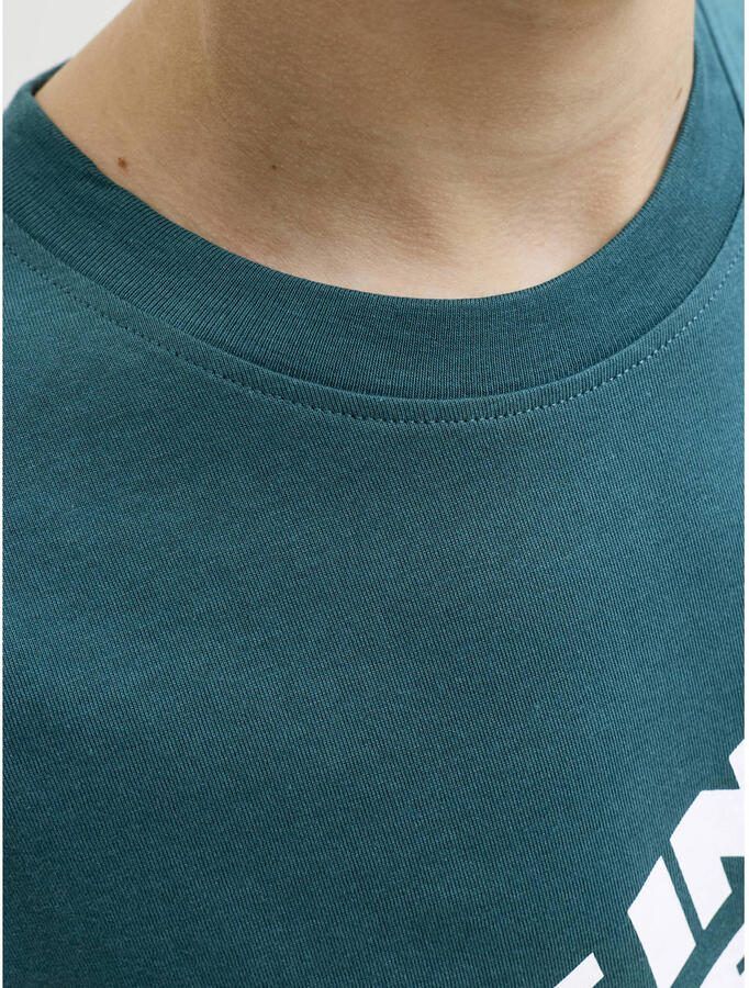 JACK & JONES JUNIOR T-shirt donkergroen - Foto 2