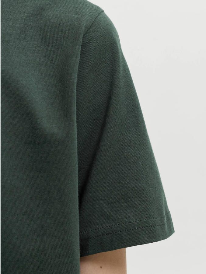 JACK & JONES JUNIOR T-shirt donkergroen - Foto 2
