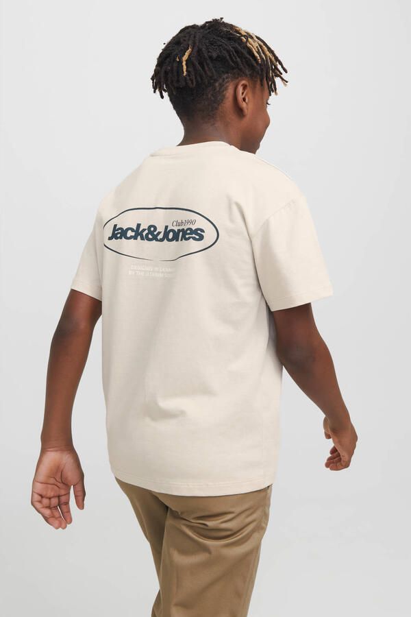 Jack & Jones Junior Shirt met ronde hals JJEBRADLEY GRAPHIC TEE SS O-NECK JNR - Foto 2