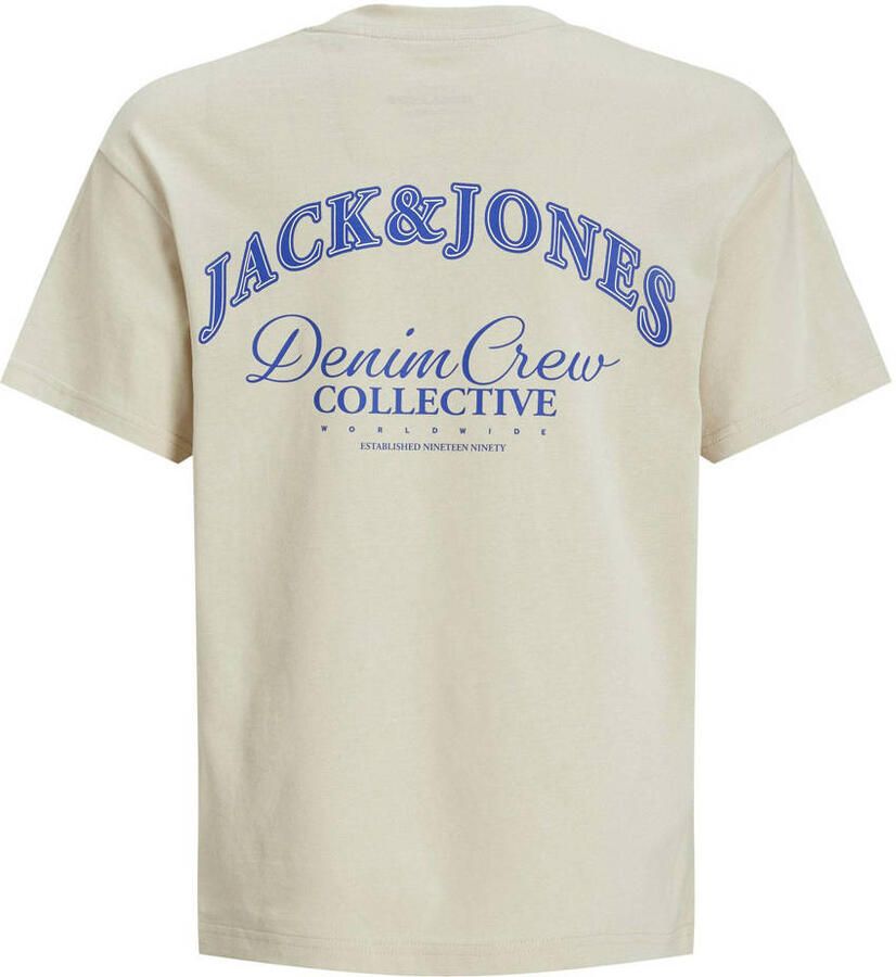 Jack & Jones Junior T-shirt JJEBRANDES BACKP RELAXED TEE SS SN JNR