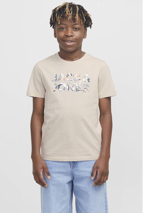 Jack & Jones Junior Shirt met ronde hals JJEBRYAN CORP LOGO TEE SS O-NECK JNR - Foto 2