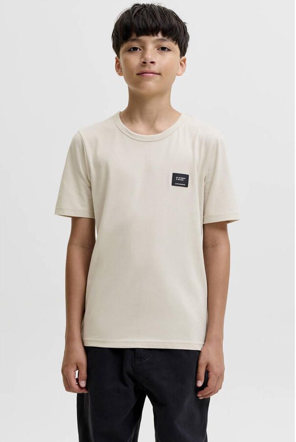 JACK & JONES JUNIOR T-shirt ecru