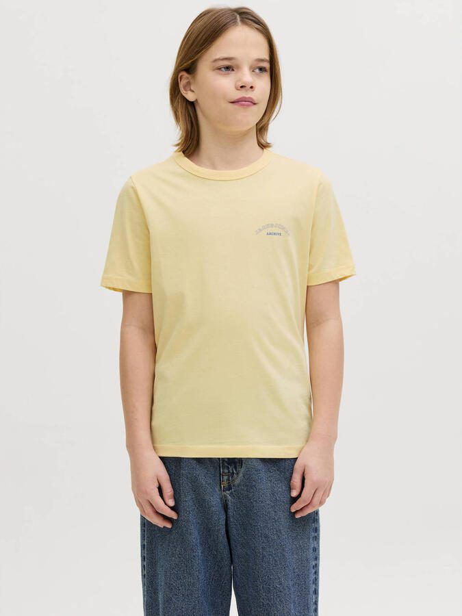 JACK & JONES JUNIOR T-shirt geel