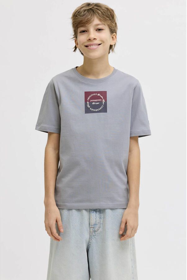JACK & JONES JUNIOR T-shirt grijs