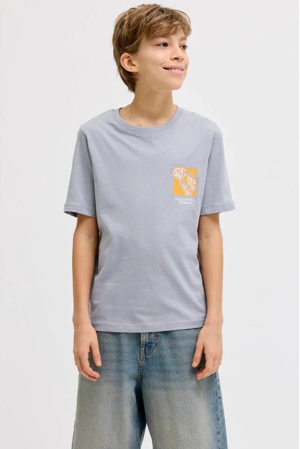 JACK & JONES JUNIOR T-shirt grijsblauw