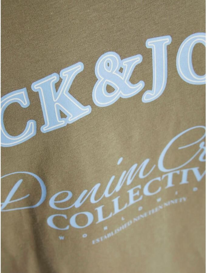 Jack & jones T-shirt met labelprint
