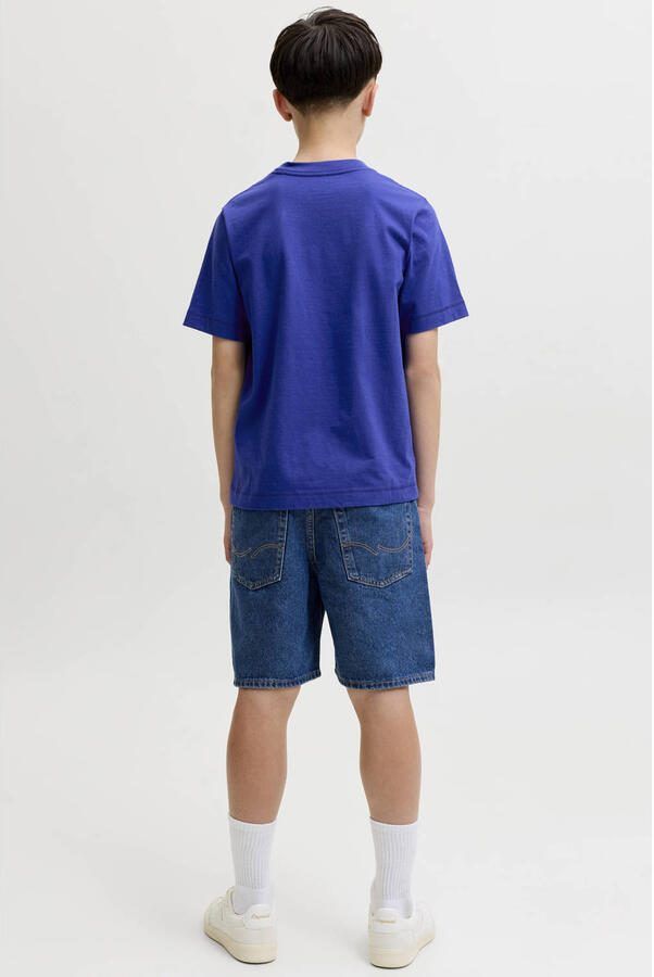 JACK & JONES JUNIOR T-shirt hardblauw