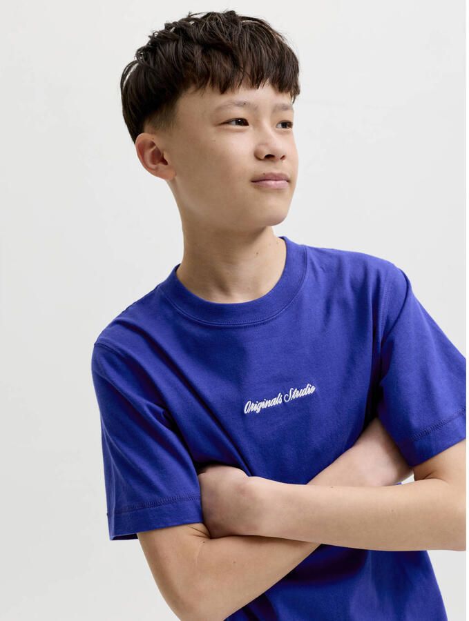 JACK & JONES JUNIOR T-shirt hardblauw - Foto 2