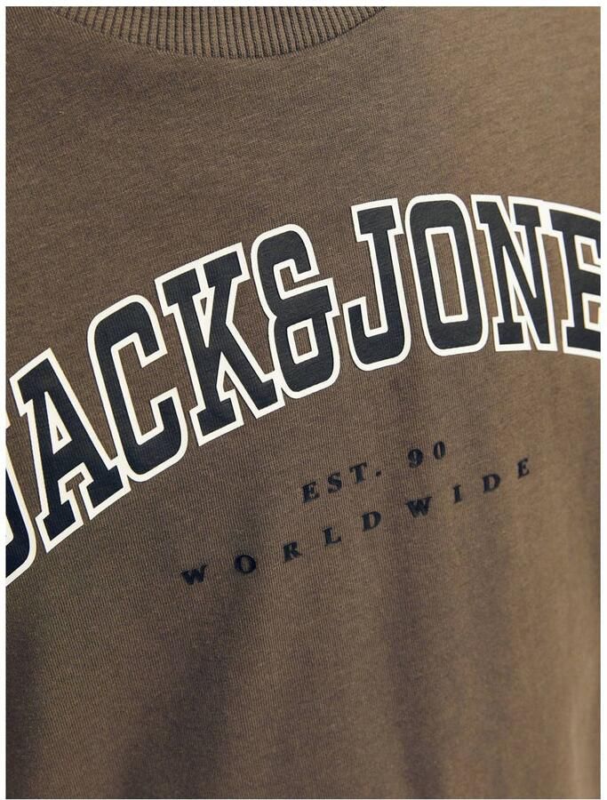 Jack & jones T-shirt met labelprint model 'CALEB' - Foto 2