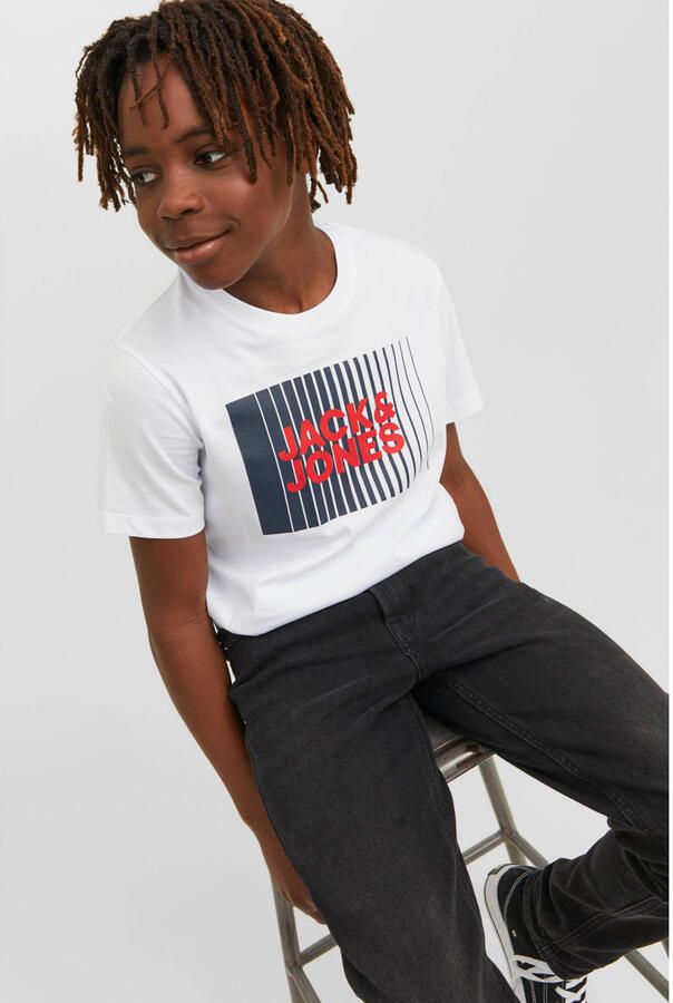 Jack & Jones Junior Shirt met korte mouwen JJECORP LOGO TEE PLAY SS O-NECK NOOS JNR