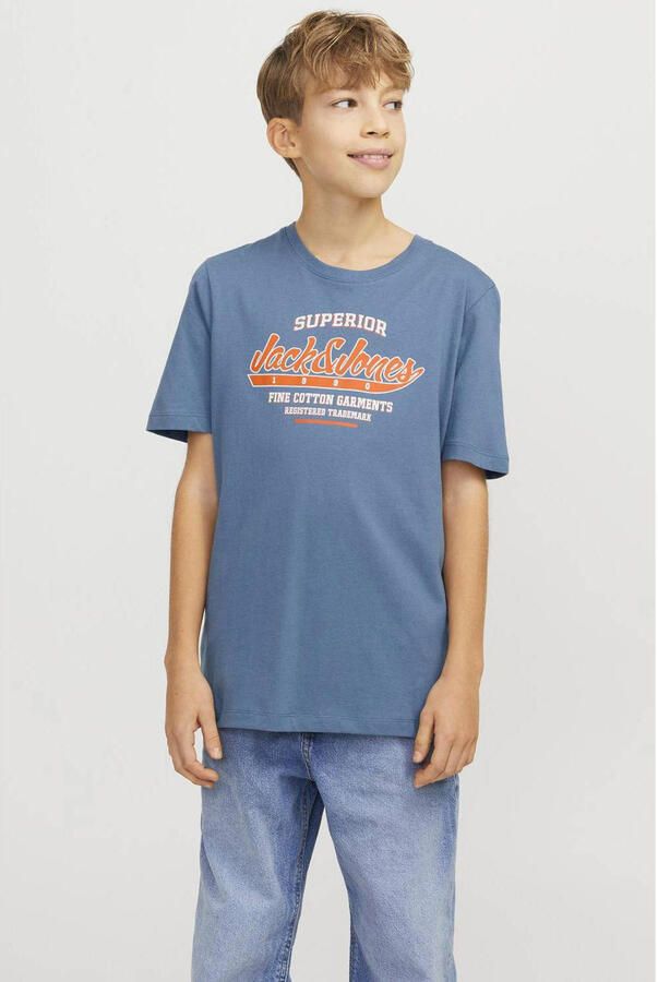 Jack & jones T-shirt Korte Mouw Jack & Jones JJELOGO TEE SS ONECK 2COL 24 25