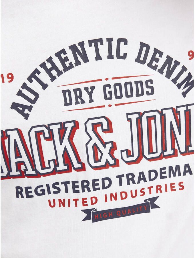 Jack & Jones Junior Shirt met ronde hals JJELOGO TEE SS O-NECK 2 COL S NOOS JNR - Foto 3