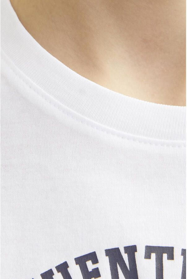 Jack & Jones Junior Shirt met ronde hals JJELOGO TEE SS O-NECK 2 COL S NOOS JNR