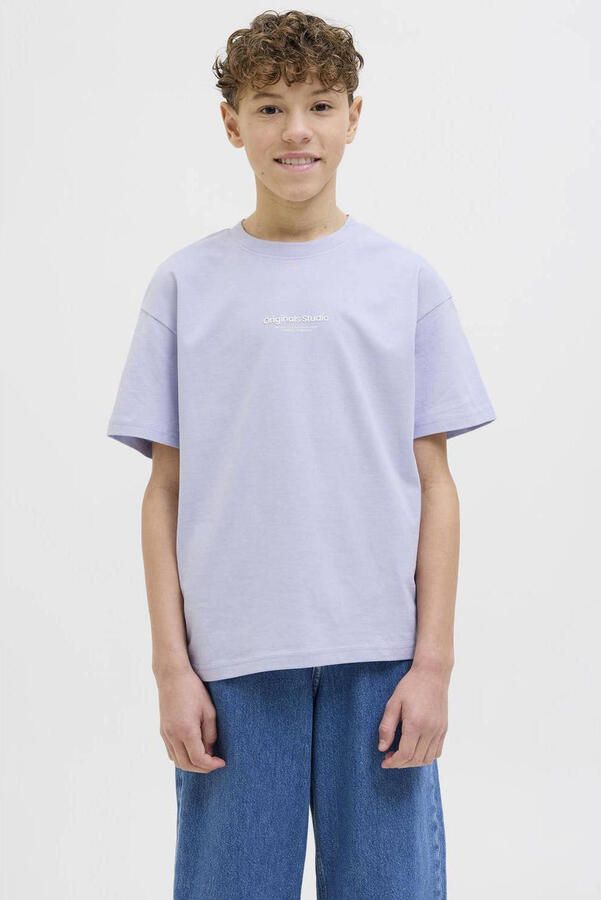 JACK & JONES JUNIOR T-shirt lichtblauw - Foto 2