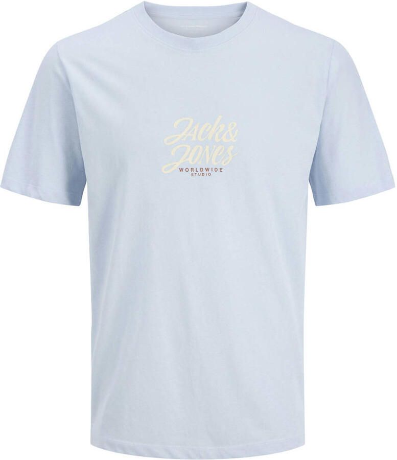 Jack & jones T-shirt met labelprint model 'TAVIRA'