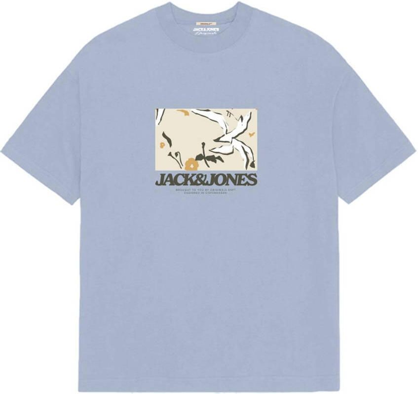 Jack & jones T-shirt met labelprint model 'TAVIRA'