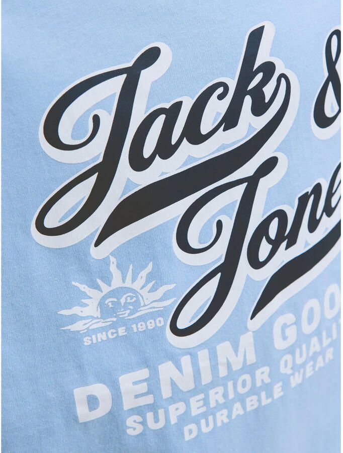 Jack & jones T-shirt Korte Mouw Jack & Jones JJELOGO TEE SS ONECK