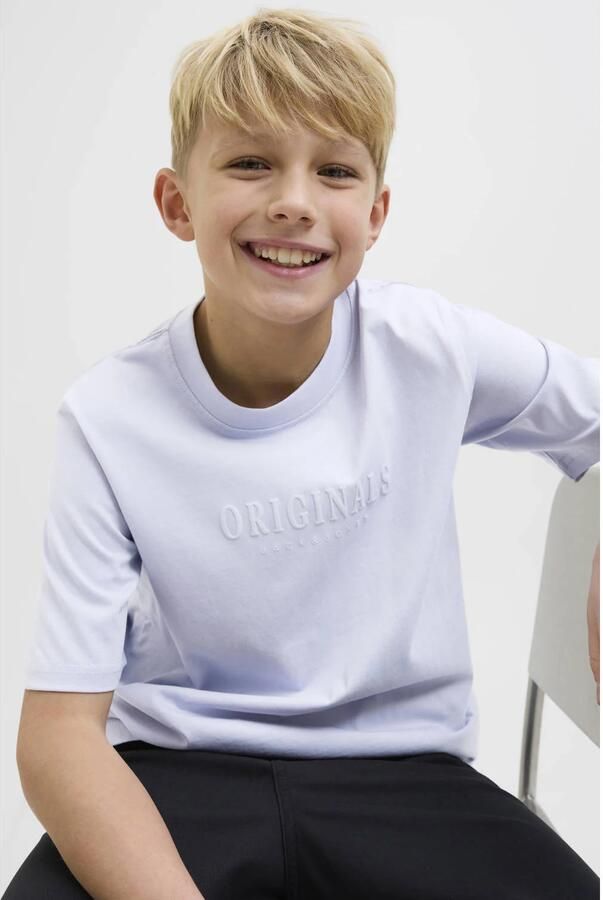 Jack & jones T-shirt met labelprint model 'FREDERIKSBERG'