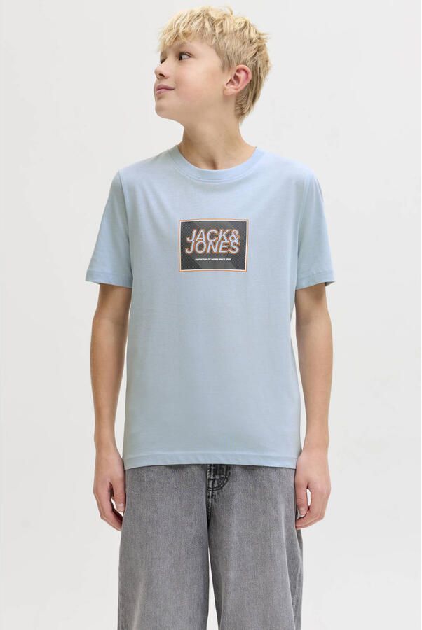 JACK & JONES JUNIOR T-shirt lichtblauw