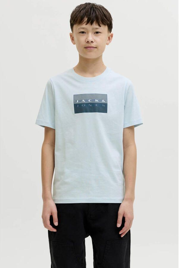 JACK & JONES JUNIOR T-shirt lichtblauw