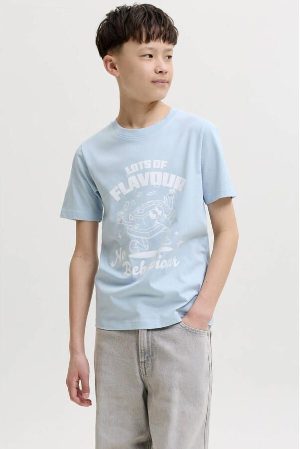 JACK & JONES JUNIOR T-shirt lichtblauw
