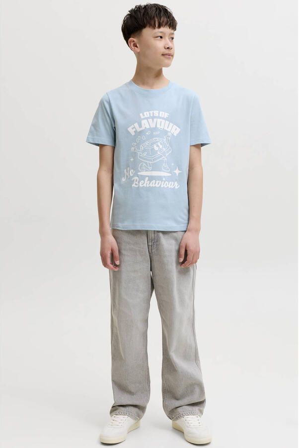 JACK & JONES JUNIOR T-shirt lichtblauw - Foto 2