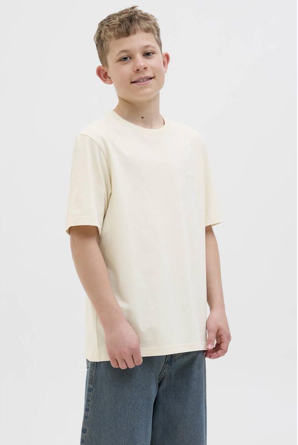 JACK & JONES JUNIOR T-shirt lichtgeel