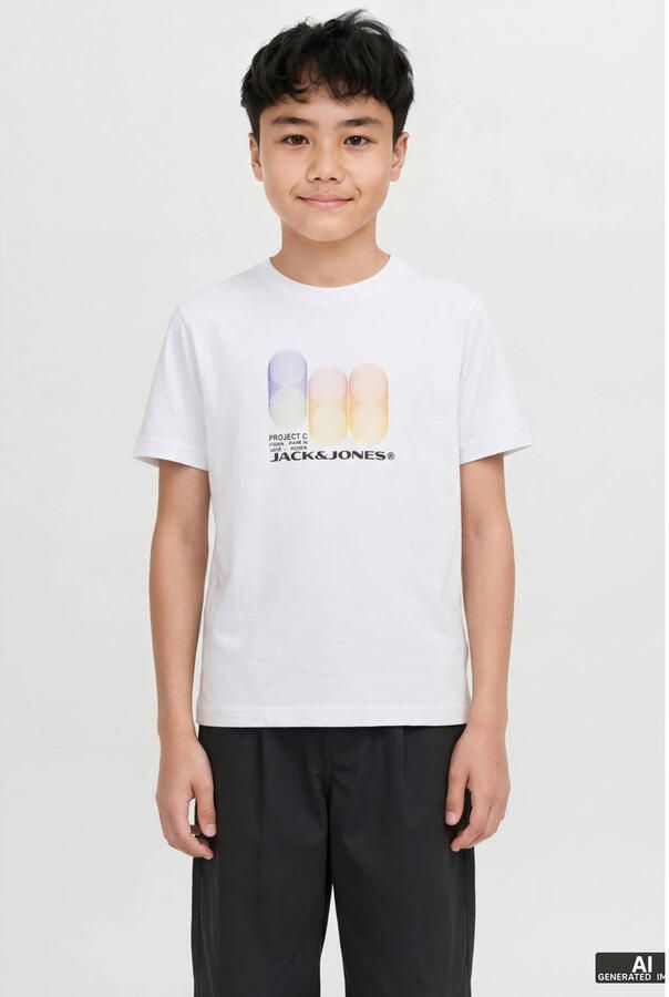 Jack & Jones Junior T-shirt JCOCALMA TEE SS CREW NECK FST JNR
