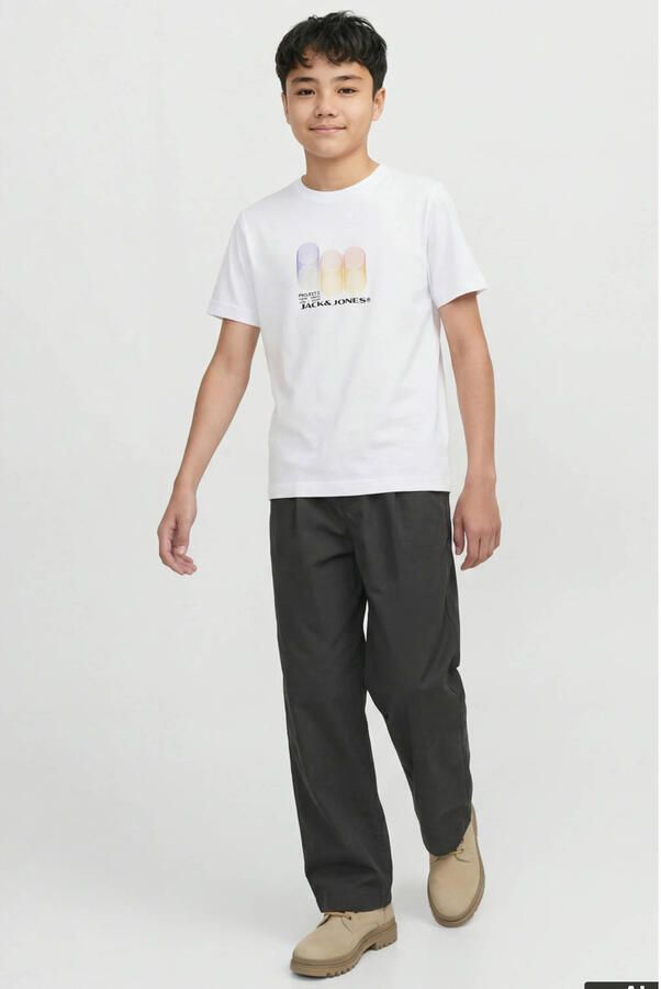 Jack & Jones Junior T-shirt JCOCALMA TEE SS CREW NECK FST JNR - Foto 3