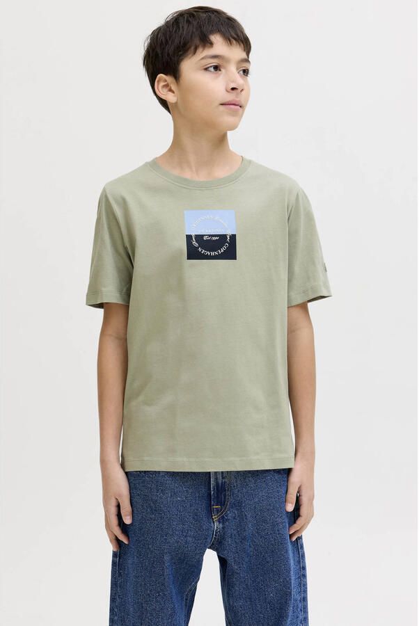Jack & jones T-shirt Korte Mouw Jack & Jones JORCATSKILLS SQUARE BRAND