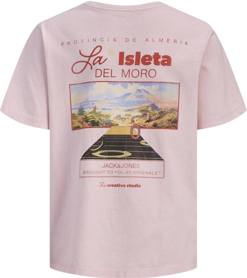 Jack & jones T-shirt met labelprint model 'ALMERA' - Foto 3
