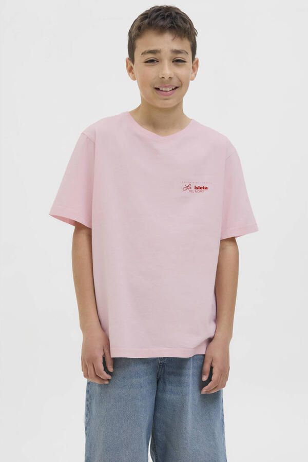 Jack & jones T-shirt met labelprint model 'ALMERA' - Foto 2