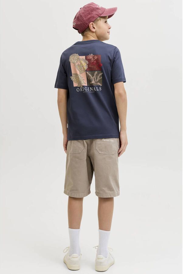 JACK & JONES JUNIOR T-shirt met backprint blauw - Foto 2