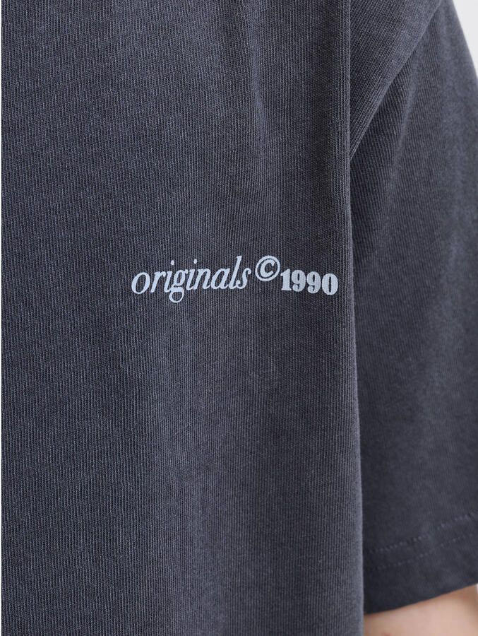 JACK & JONES JUNIOR T-shirt met backprint donkerblauw - Foto 2