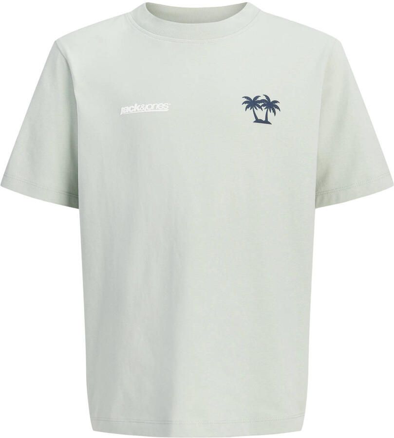 Jack & jones T-shirt met motiefprint op de achterkant