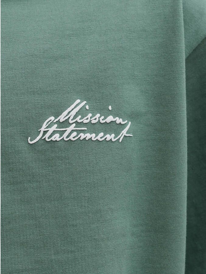 JACK & JONES JUNIOR T-shirt met backprint groen - Foto 2