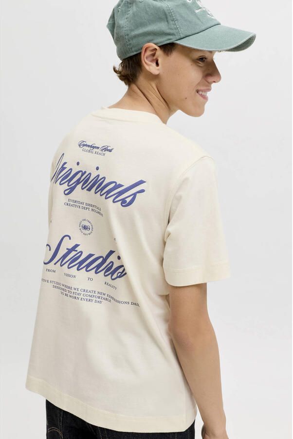 Jack & jones Regular fit T-shirt met statementprint Model 'Bro' - Foto 3