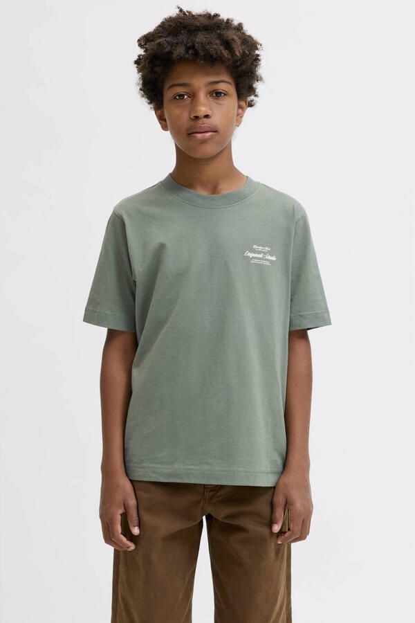 JACK & JONES JUNIOR T-shirt met backprint