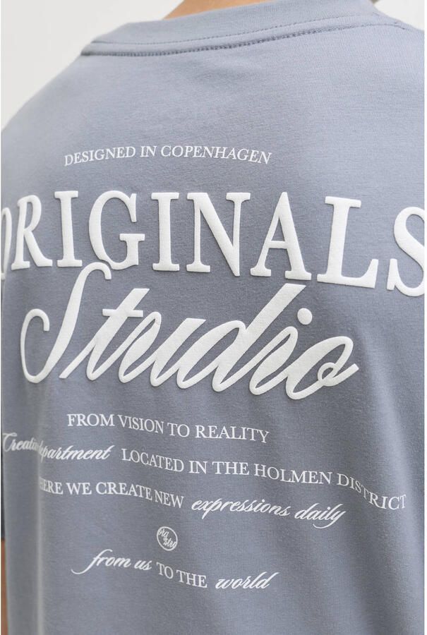 Jack & jones Regular fit T-shirt met state tprint Model 'Bro' - Foto 3